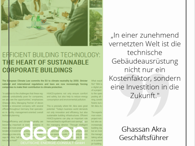 decon in der Discover Germany